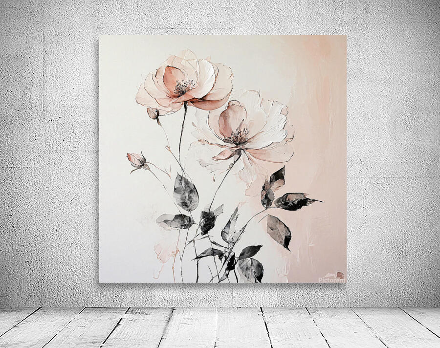 Abstract floral Wall Preview