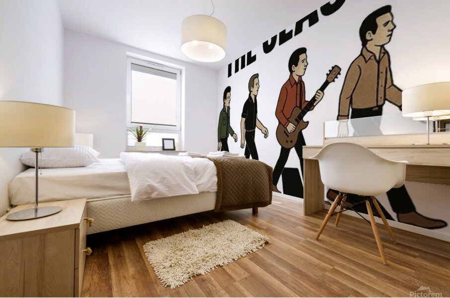 The Clash 5 Mural print