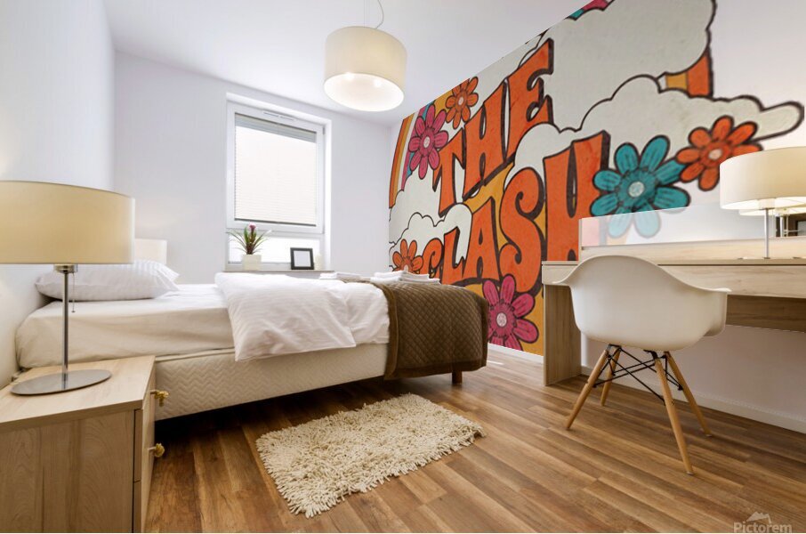 The Clash 39 Mural print