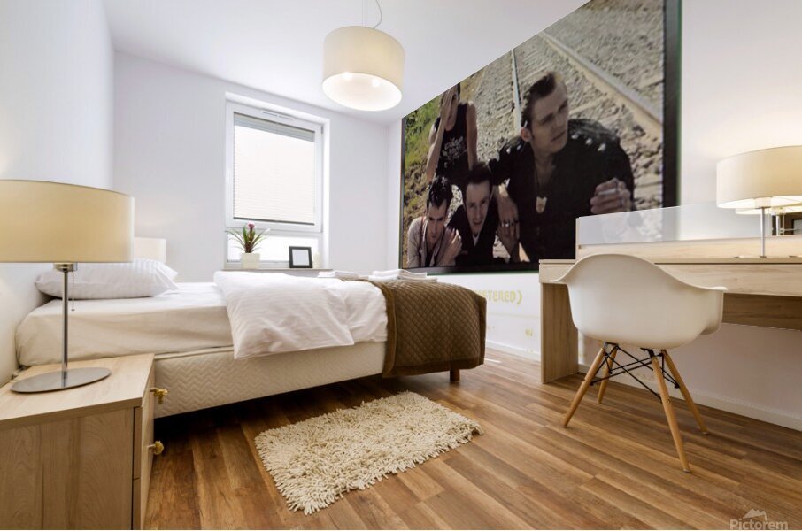 The Clash 40 Mural print