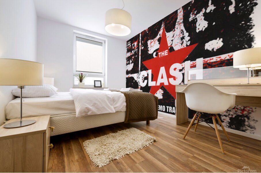 The Clash 42 Mural print