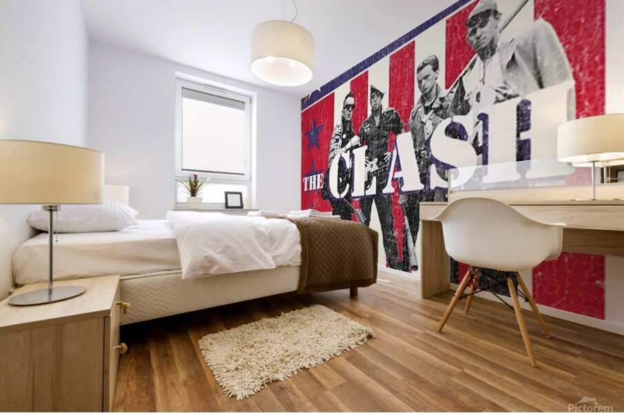 The Clash 47 Mural print