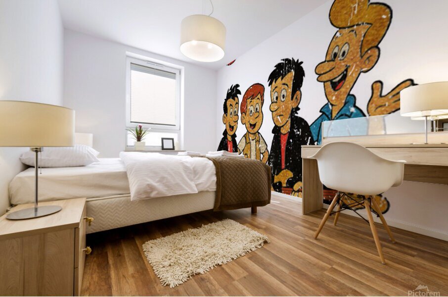 The Clash 48 Mural print