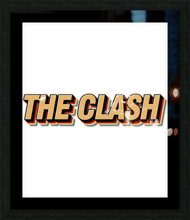The Clash 1 Picture Frame print