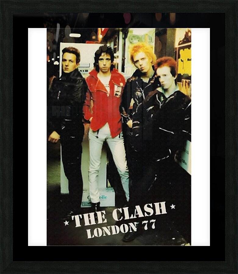 The Clash 6 Picture Frame print