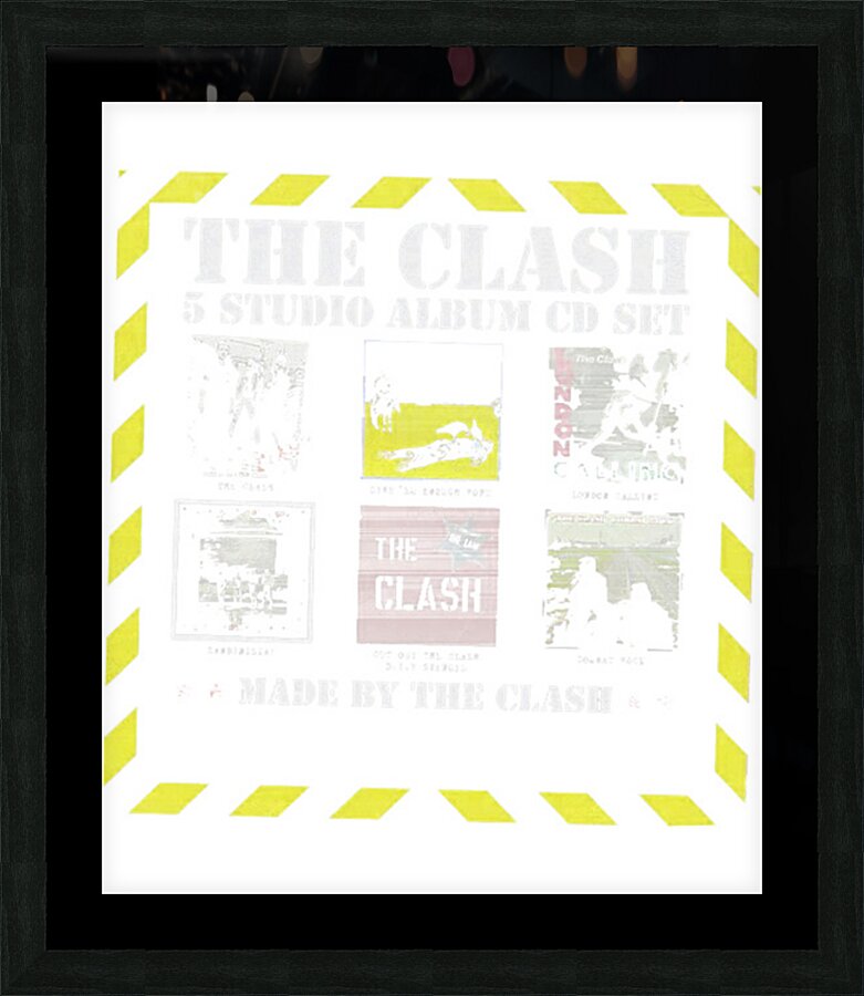 The Clash 12 Picture Frame print
