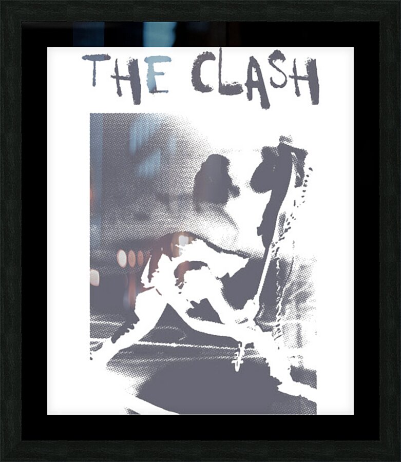 The Clash 18 Picture Frame print