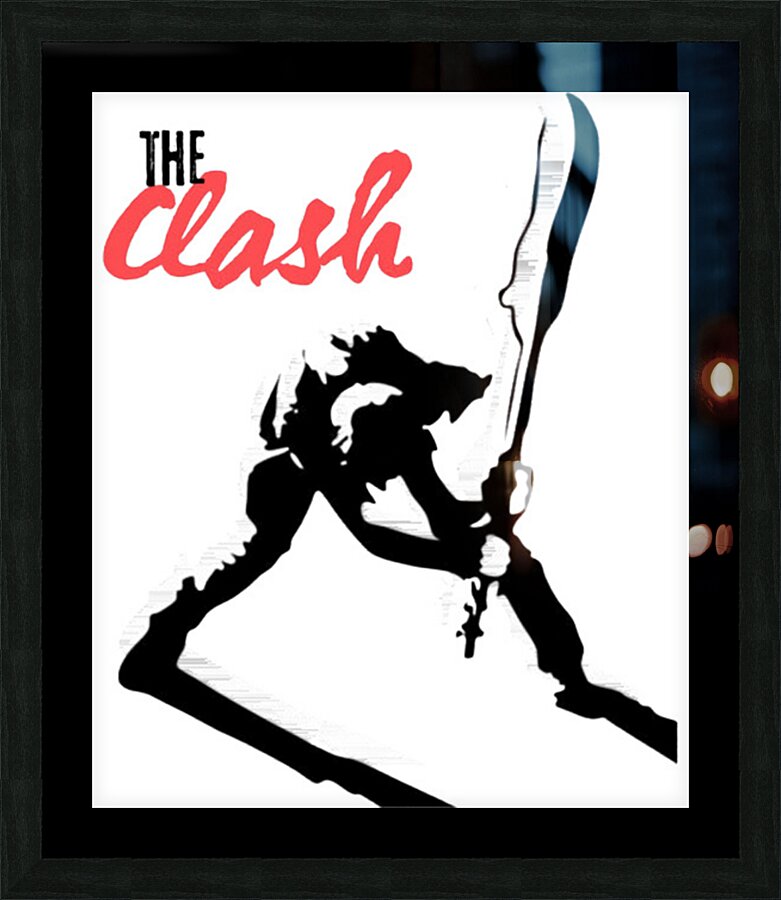 The Clash 19 Picture Frame print