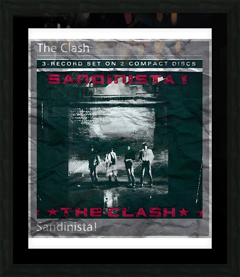 The Clash 21 Picture Frame print