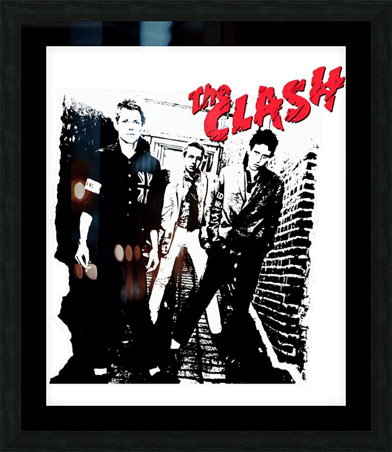 The Clash 23 Picture Frame print