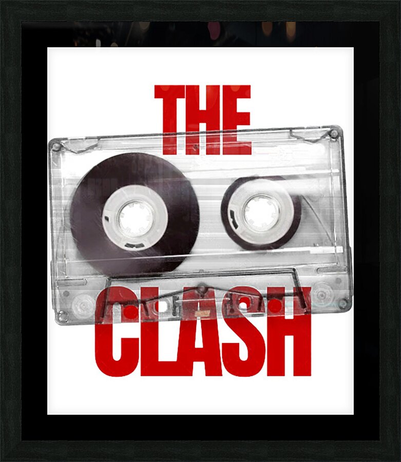 The Clash 28 Picture Frame print