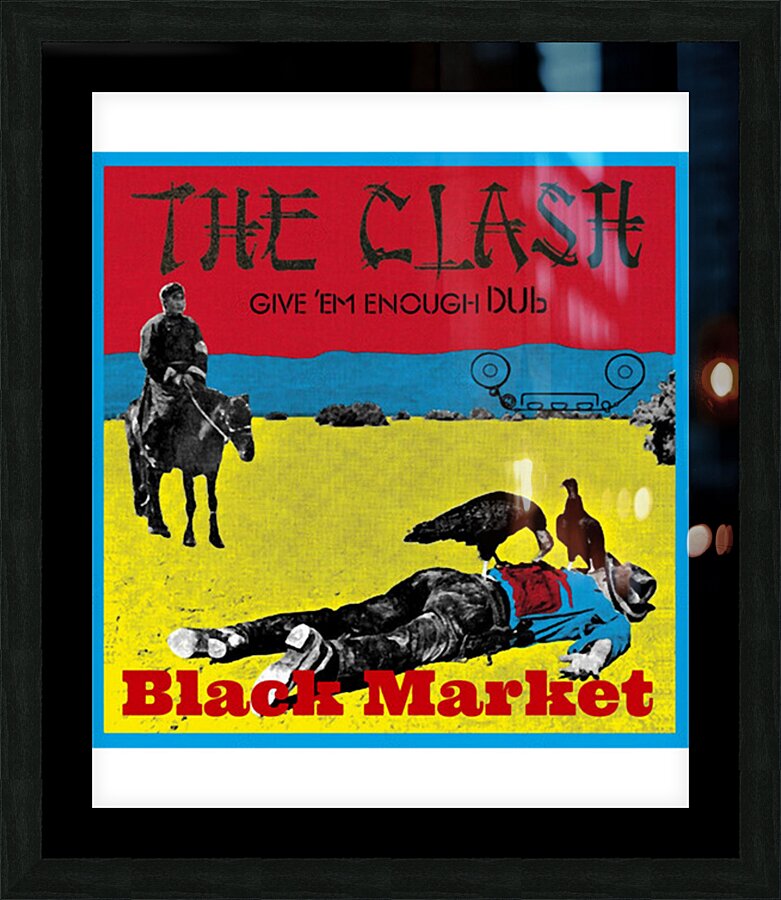 The Clash 29 Picture Frame print