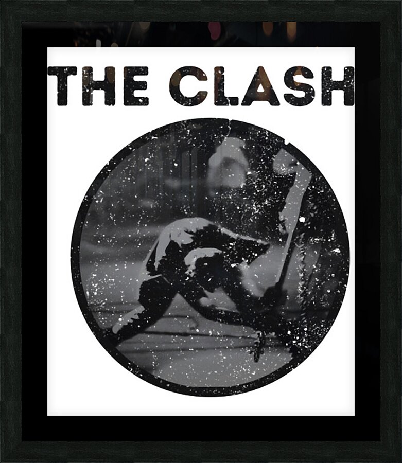 The Clash 33 Picture Frame print