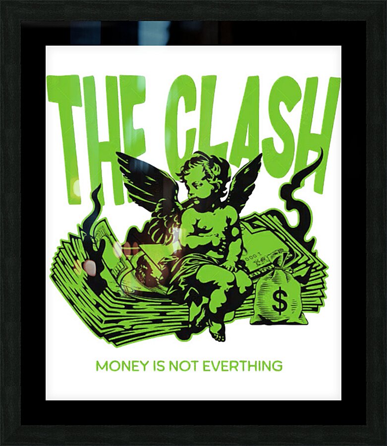 The Clash 34 Picture Frame print