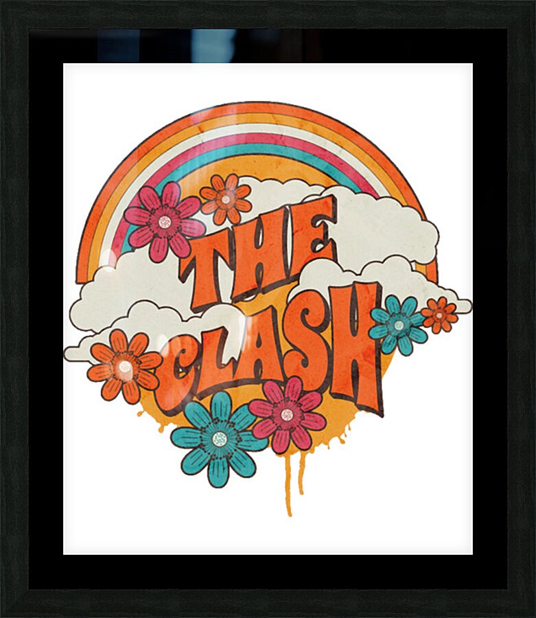 The Clash 39 Picture Frame print