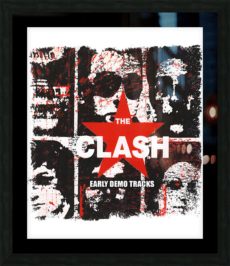 The Clash 42 Picture Frame print
