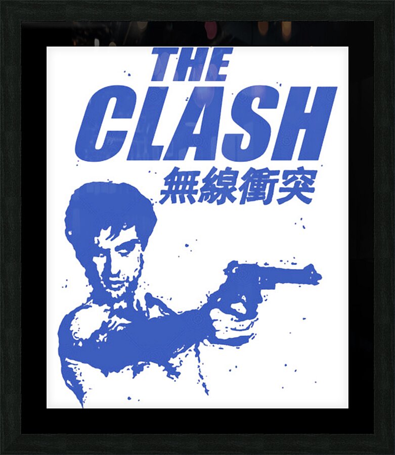 The Clash 43 Picture Frame print