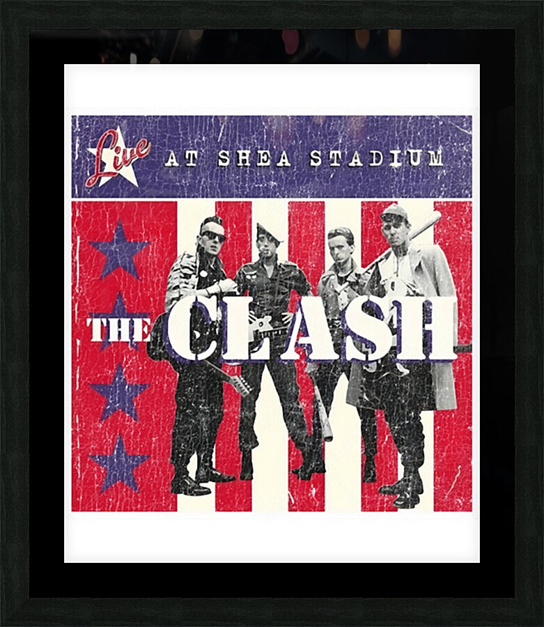 The Clash 47 Picture Frame print