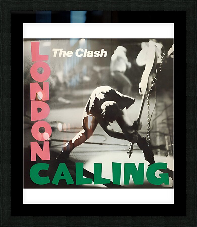 The Clash 12 Picture Frame print