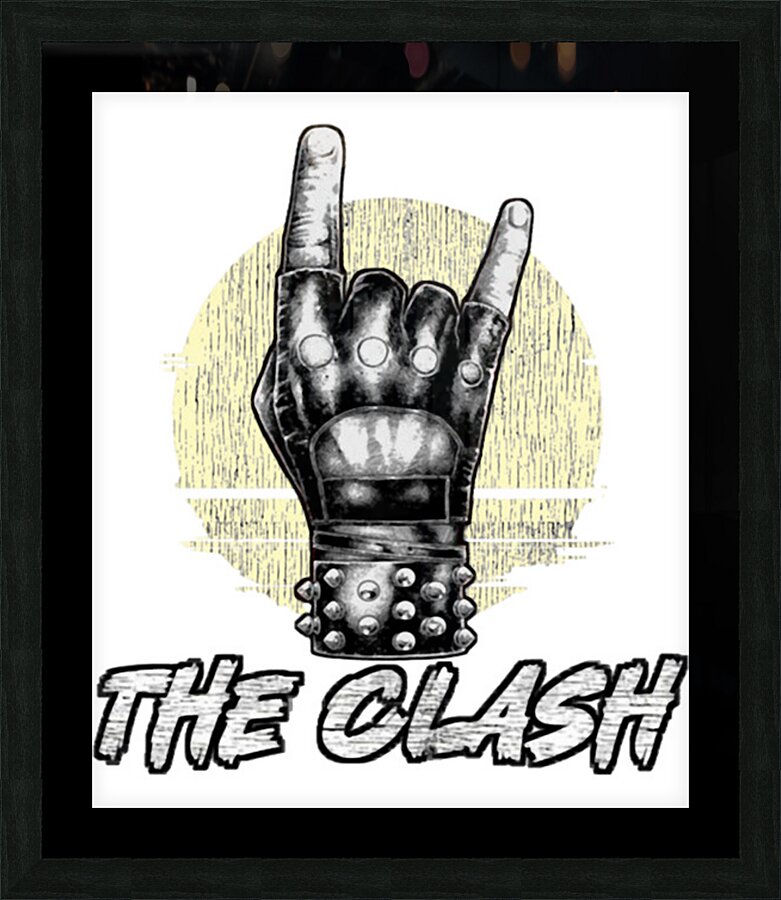 The Clash 14 Picture Frame print