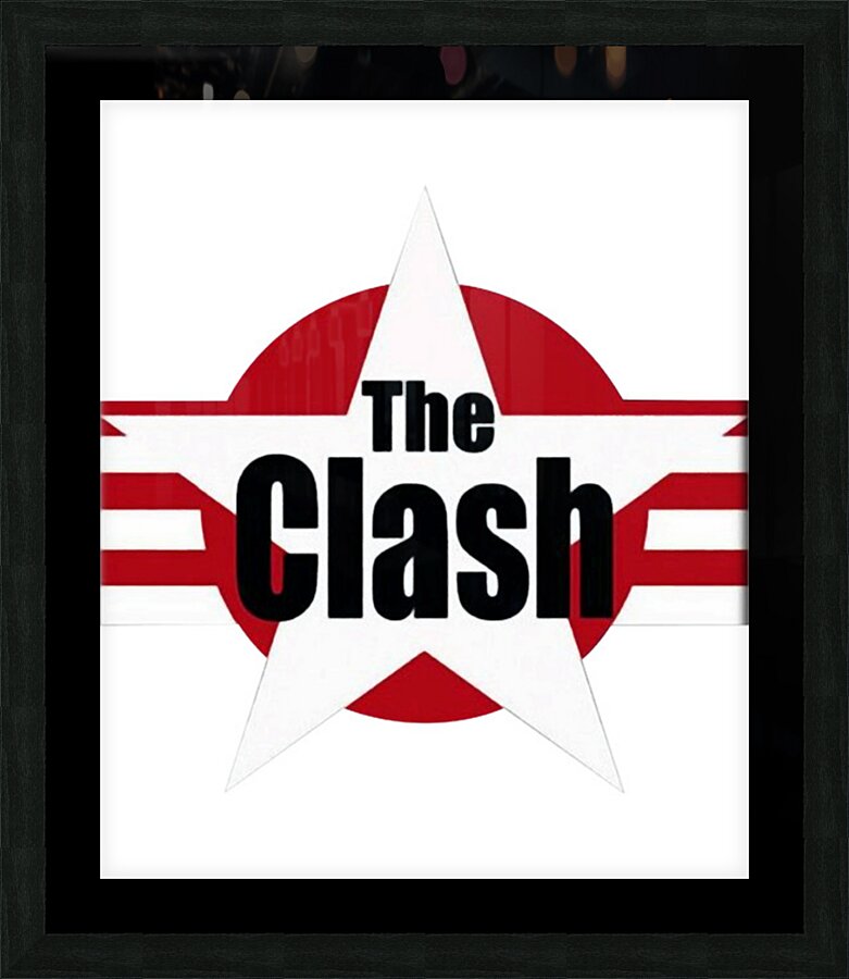 The Clash 44 Picture Frame print
