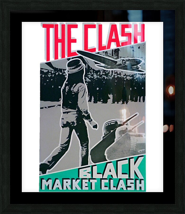 The Clash 15 Picture Frame print