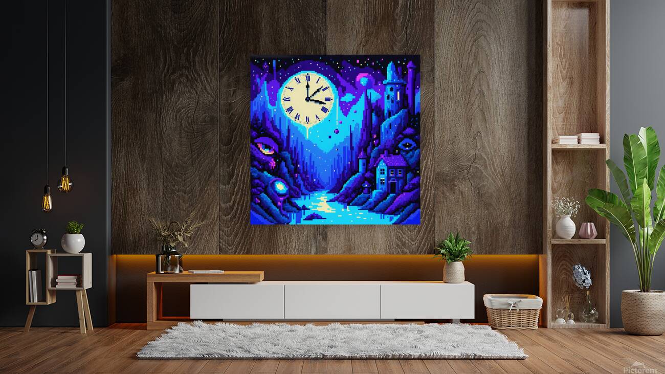 Time in a Pixel World Reproduction
