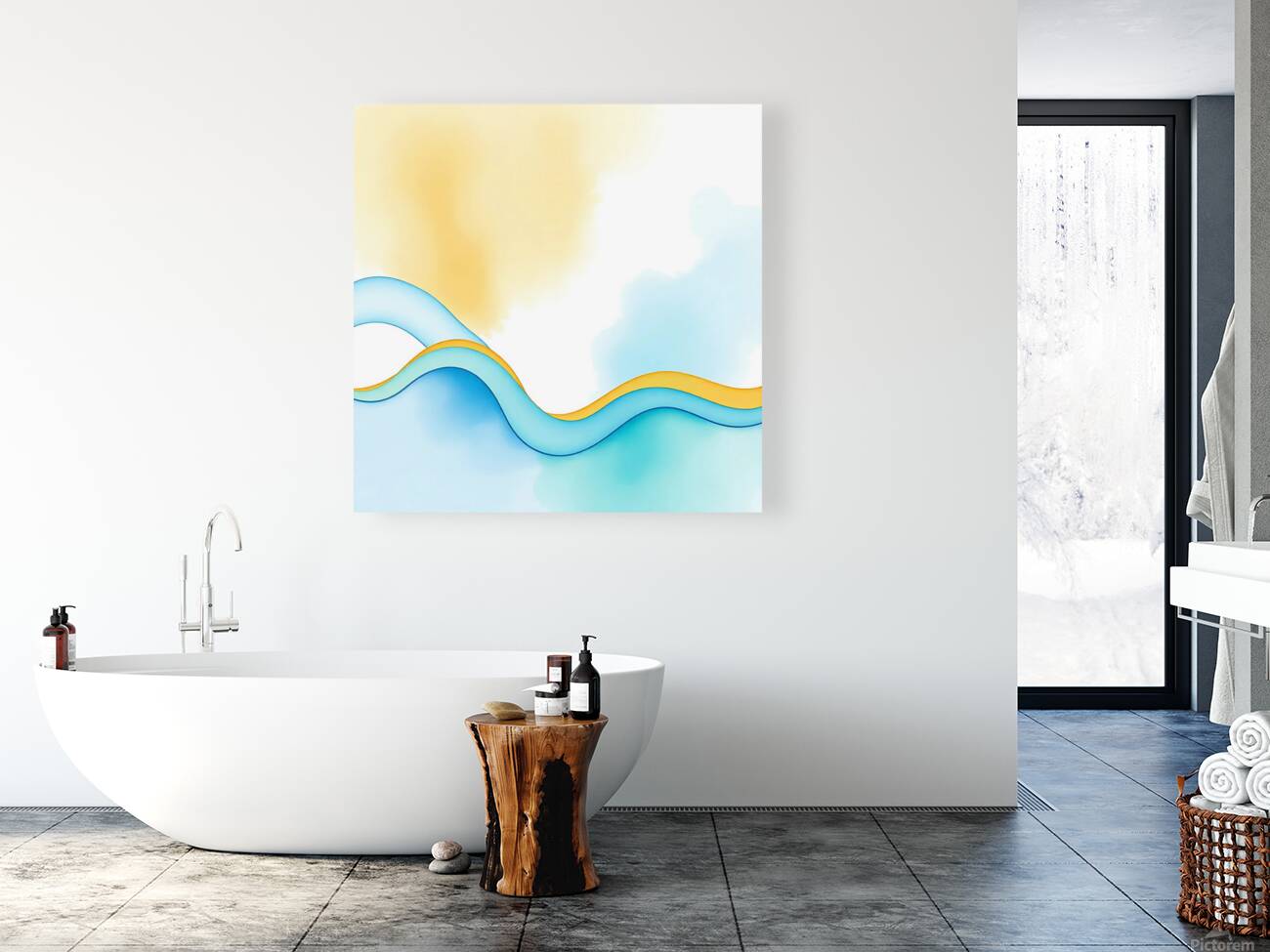 calm waves Reproduction