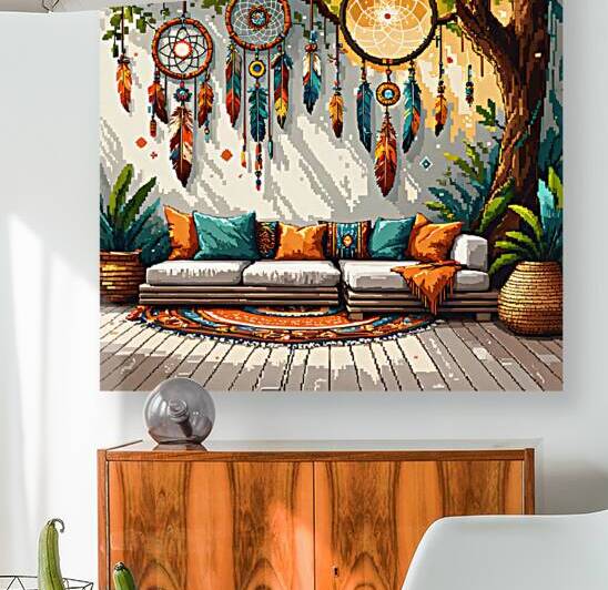 Bohemian Serenity Haven by WallSoul