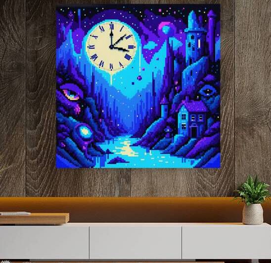 Time in a Pixel World by WallSoul