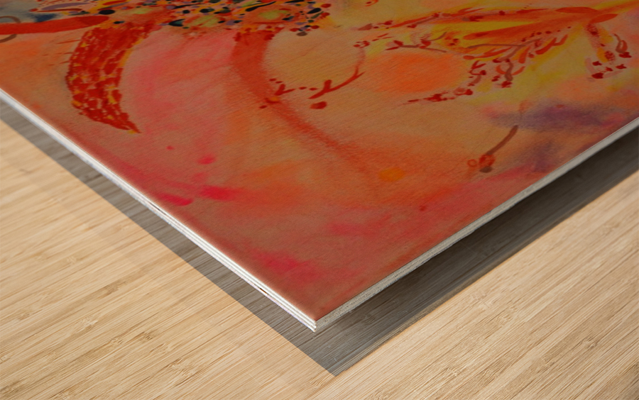BENEDICTION Wood print