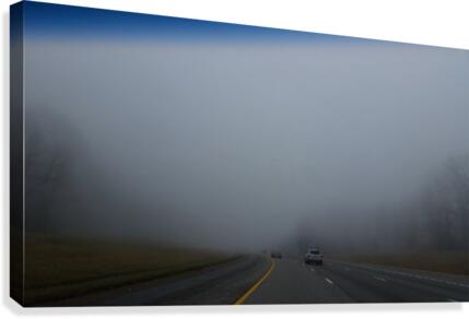 Misty Fog Canvas Print