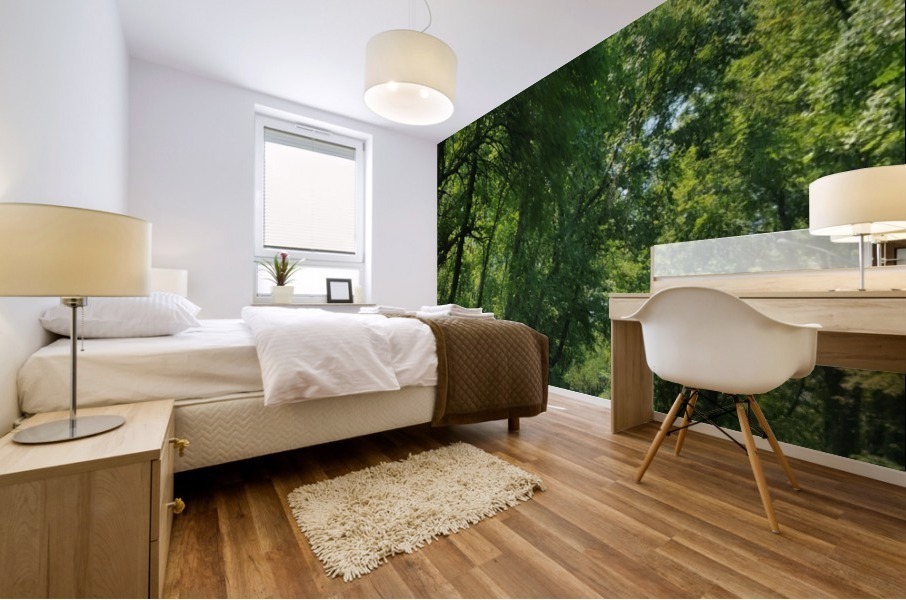 The Countryside Mural print