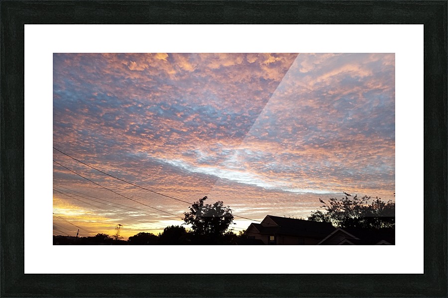 God's Masterpiece Picture Frame print