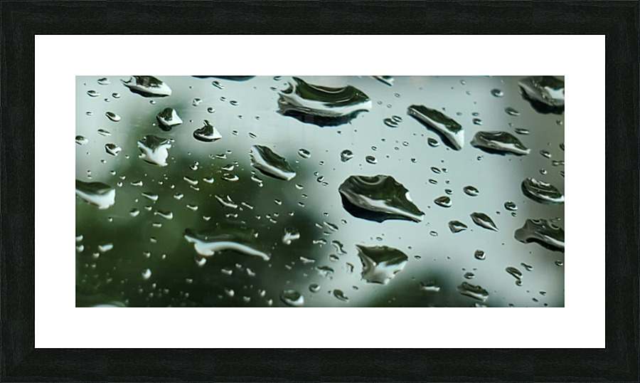 Water Drops Picture Frame print
