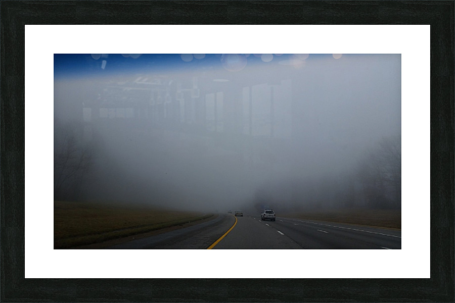 Misty Fog Picture Frame print