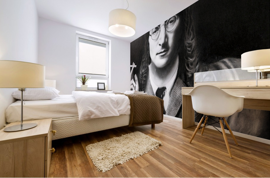 John Lennon Mural print