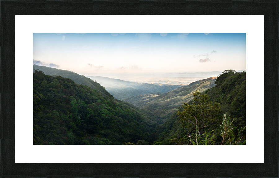 Misty Morning Picture Frame print