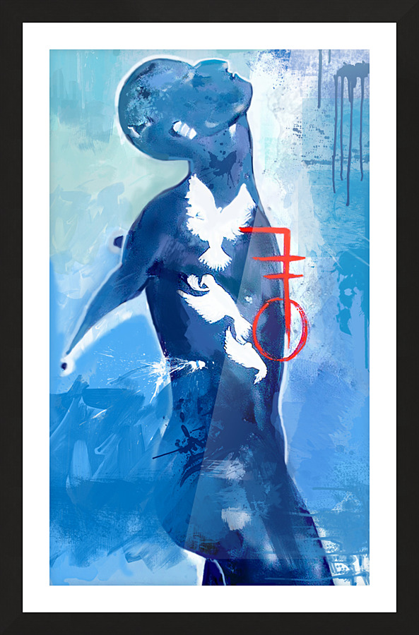 KNOWING  Picture Frame print