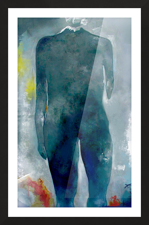 MAN UNDONE Picture Frame print