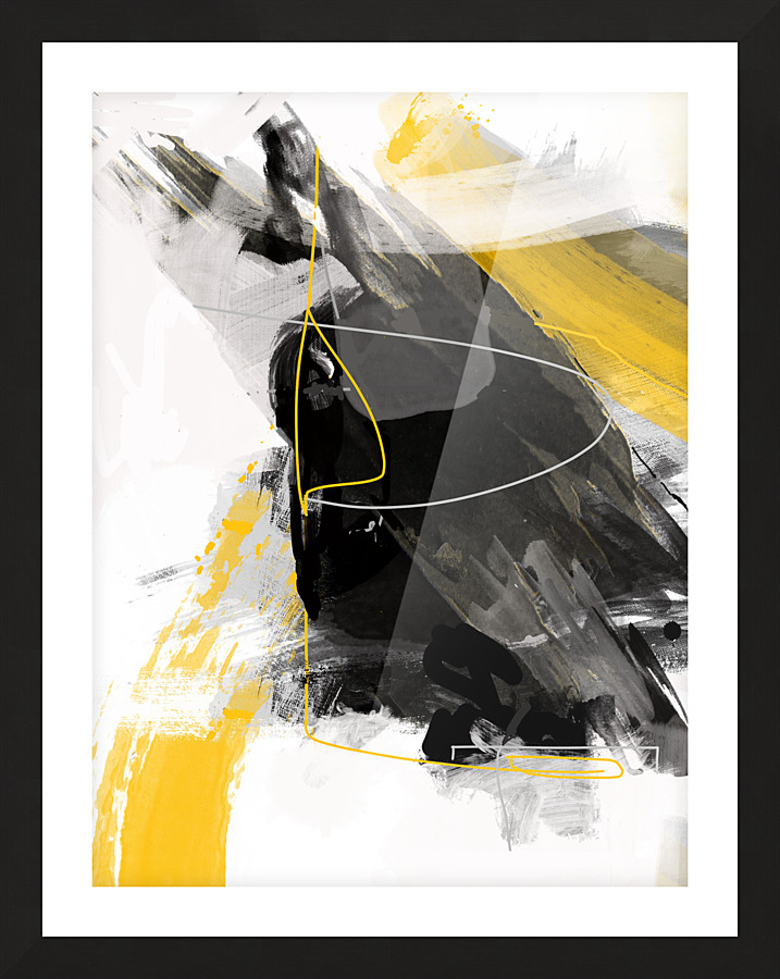 YELLOW FINCH Picture Frame print