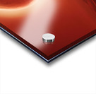 Eclipse of Fire – Dramatic Martian Landscape with Celestial Radiance  Acrylic print