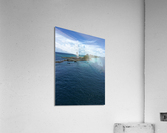 Bahamas Lighthouse landscape Acrylic Print