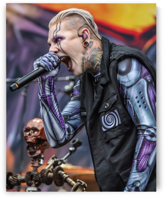 Chris Motionless of Motionless In White by Lacy Media