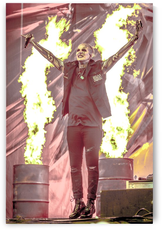 Chris Motionless of Motionless In White by Lacy Media