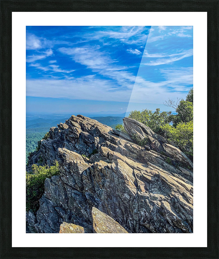 Hump Back Mountain  Picture Frame print