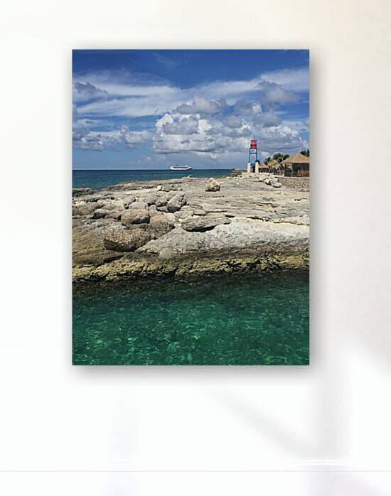 Bahamas Lighthouse by Lacy Media