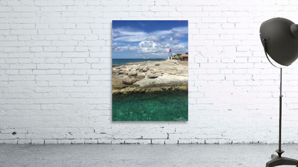 Bahamas Lighthouse Wall Preview