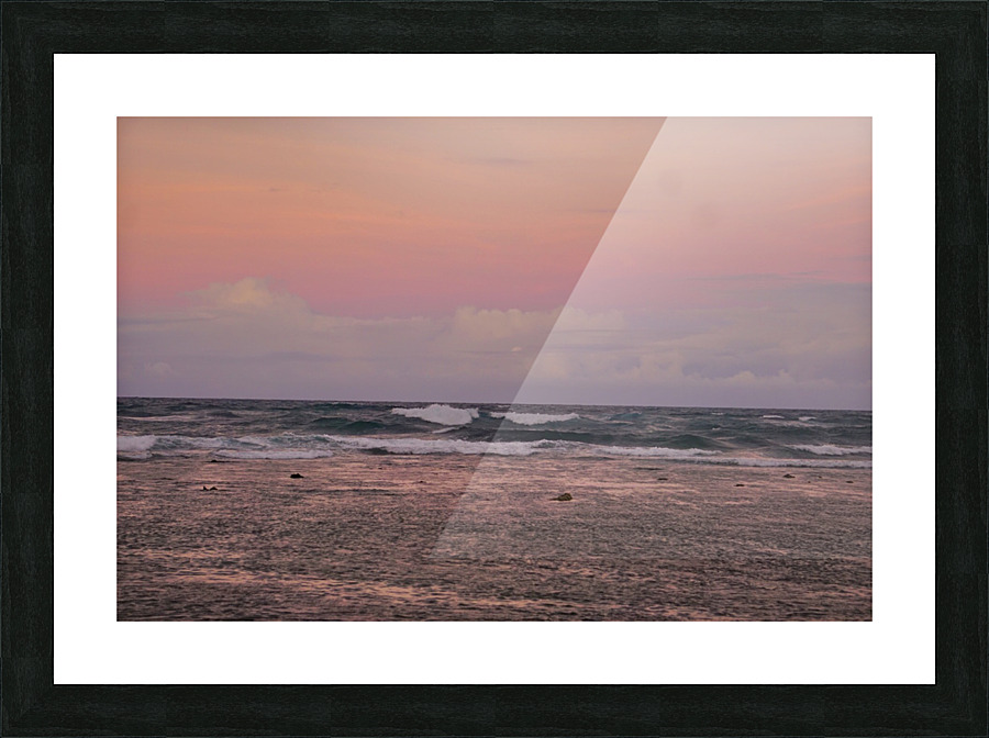 Pink Skies Picture Frame print