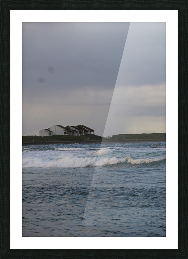 Stormy Sunset Picture Frame print